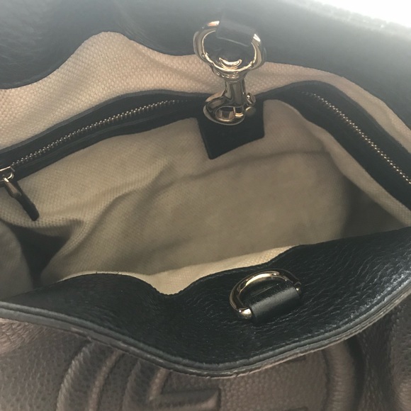 Large Gucci soho chain handle bag - Picture 4 of 5